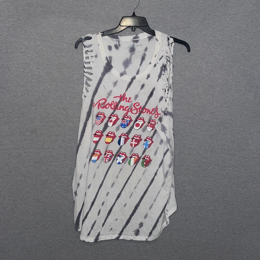 Torrid Rolling Stones Tank Top with Arm Cut outs Size 4